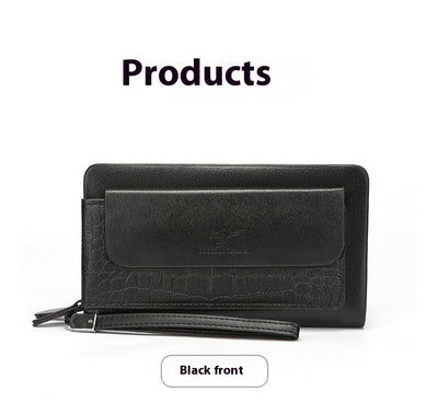 Maletín de Cuero Suave para Hombre con Múltiples Compartimentos - Image 17