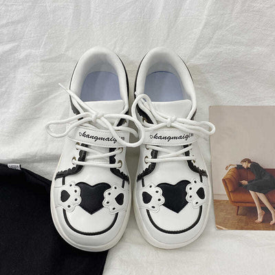 Tenis Escolares con Suela Gruesa y Velcro Diseño Osito - Image 9