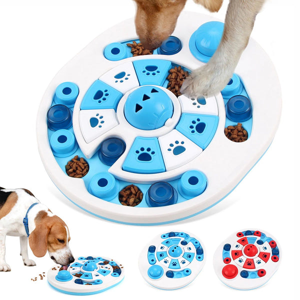 Juguete Interactivo para Perros con Campanas y 24 Compartimentos de Comida