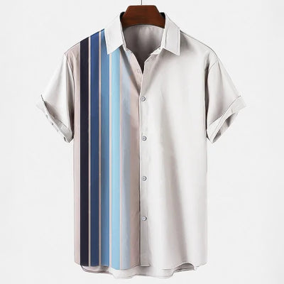 Camisa Hawaiana Casual 3D Estampada para Hombre - Estilo Vacacional Playa - Image 14