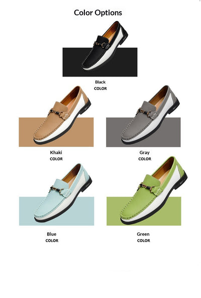 Mocasines de Cuero Genuino para Hombre Talla Grande 47 - Zapatos Casuales Cómodos - Image 13