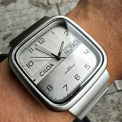 Reloj Mecánico Estilo Industrial para Hombre - Diseño Estudiante - Image 4