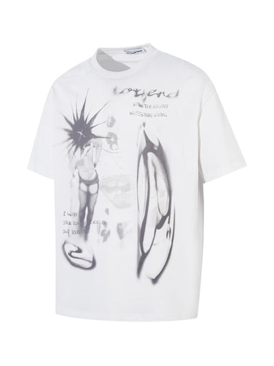 Playera Estampada Fuzzy 250g Manga Corta Premium - Image 11