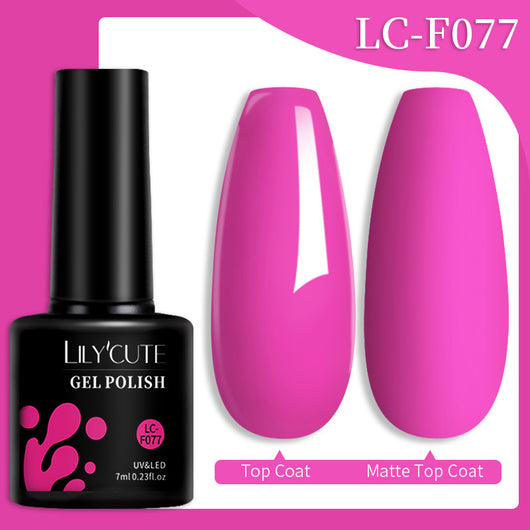 Set de Pegamento para Uñas con Brillo de Color Sólido - Image 13
