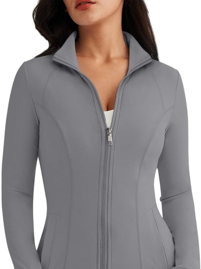 Chaqueta Deportiva Ajustada de Manga Larga con Tecnología Elástica - Image 28