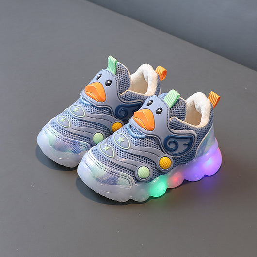 Zapatos Luminosos para Bebé Niña con Malla Transpirable y Suela Suave - Image 4
