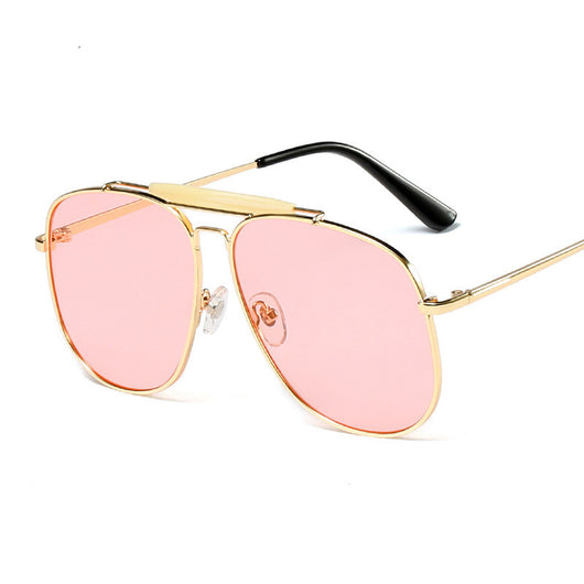 Gafas de Espejo Color Caramelo - Image 8