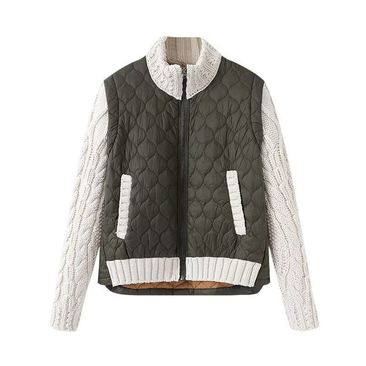 Chaqueta Acolchada de Algodón y Nylon para Mujer - Diseño Primavera - Image 7
