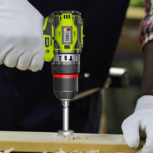 Taladro Percutor Inalámbrico Brushless con Batería de Litio
