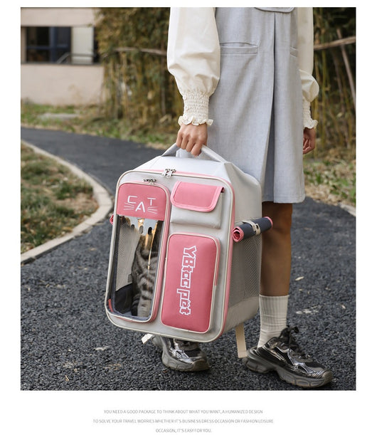 Mochila Transportín para Gatos - Diseño Versátil Todo Clima - Image 27