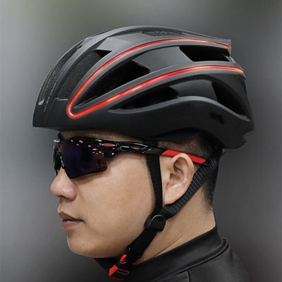 Casco de Bicicleta Unisex con Luz Trasera Integrada