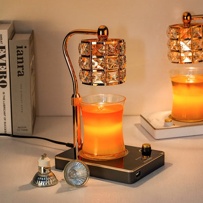 Lámpara de Aromaterapia Estilo Coreano con Difusor de Cera Ajustable - Image 13