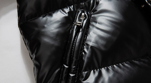 Chaqueta Acolchada Brillante para Parejas - Corta y Versátil - Image 9