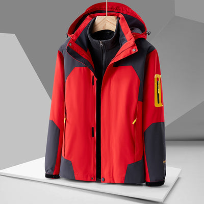 Chaqueta Impermeable Cortavientos con Forro Interior Desmontable - Image 4