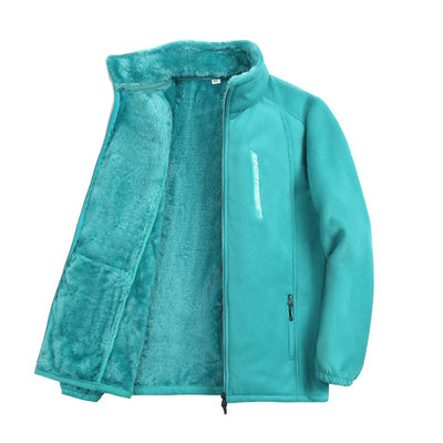 Chaqueta Polar para Mujer - Abrigo Deportivo y Casual Versátil - Image 12