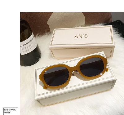 Gafas de Sol Retro Marco Pequeño para Mujer - Image 24