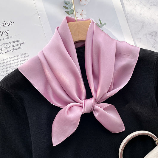 Pañuelo de Seda Elegante Retro para Primavera y Otoño - Image 26
