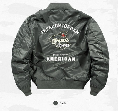 Chaqueta Beisbolera Hombre Bordada Fit Relajado - Image 12