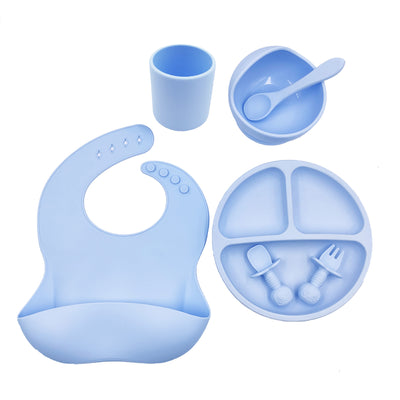 Set Completo de Alimentación Infantil con Babero y Vaso de Silicona - Image 10