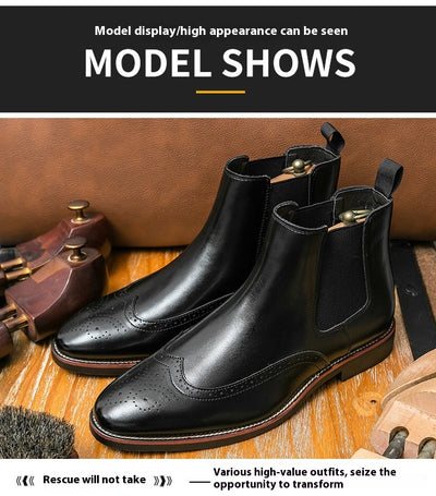 Botas Cortas de Invierno para Hombre Talla Grande con Forro Polar - Image 35