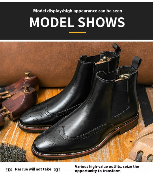 Botas Cortas de Invierno para Hombre Talla Grande con Forro Polar - Image 35