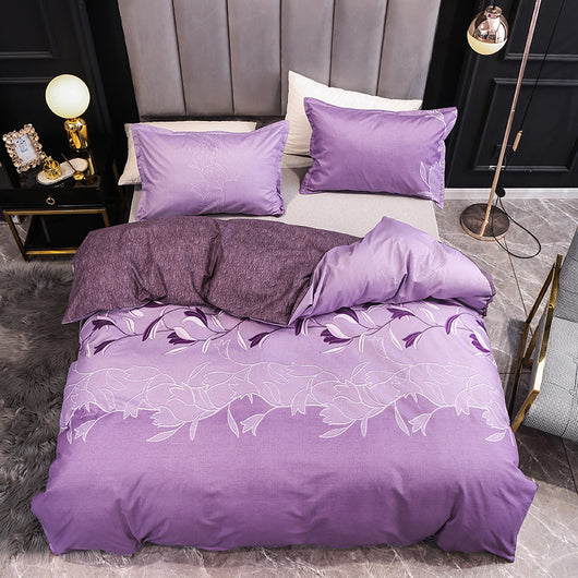 Juego de Cama de Tres Piezas con Funda Nórdica Lisa - Image 6