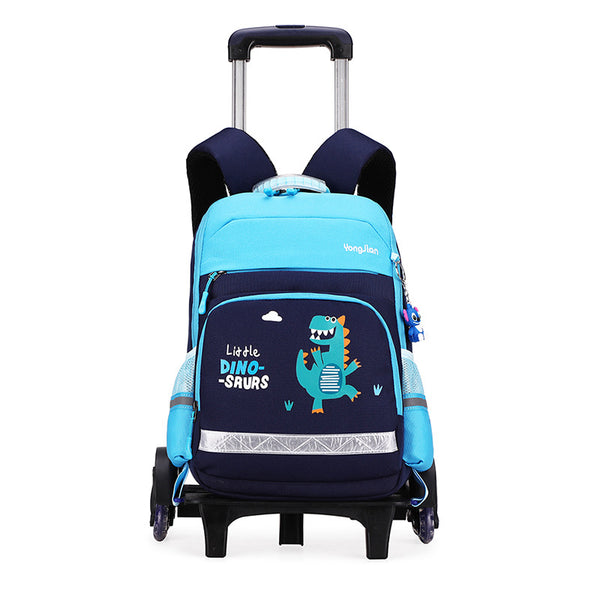 Mochila Escolar con Carrito Desmontable para Primaria