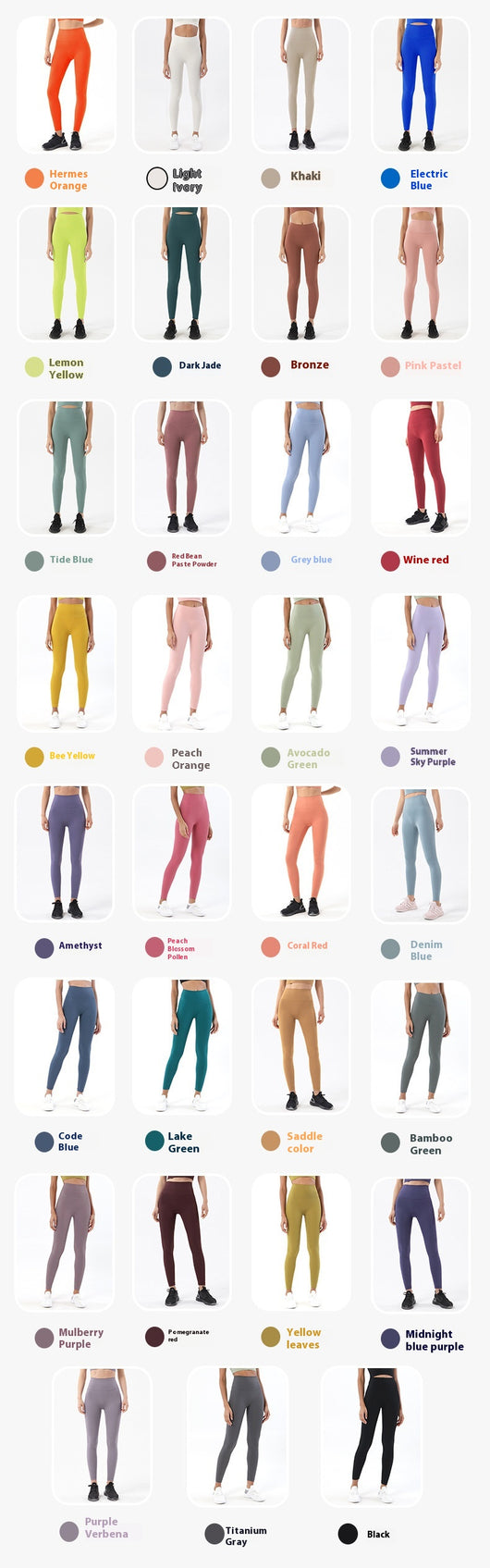 Leggins Deportivos Talle Alto sin Costuras con Bolsillo - Tela Suave y Transpirable - Image 44