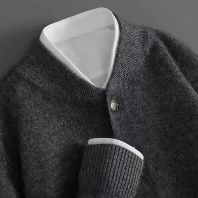 Cardigan Grueso y Cálido para Hombre - Suéter Holgado - Image 2