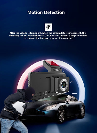 Cámara Dashcam Dual HD con Visión Nocturna y Pantalla 4 Pulgadas - Image 12