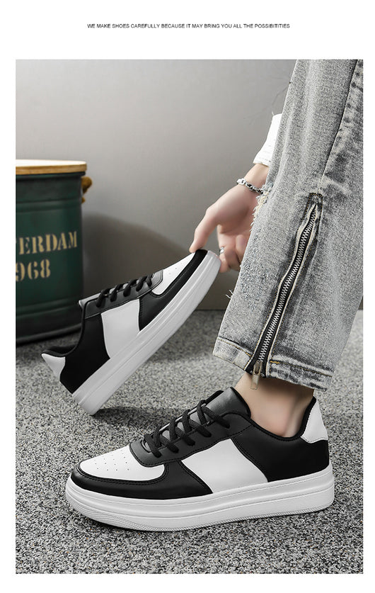 Zapatos Plataforma Blancos Talla Grande para Hombre - Primavera y Verano - Image 16