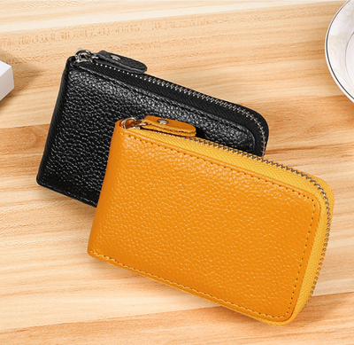 Billetera Monedero de Cuero Nylon Versión Coreana - Image 16