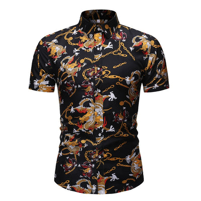 Camisa Polo Manga Corta con Estampado Digital 3D - Image 23