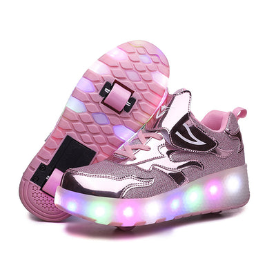 Zapatos LED con Ruedas para Niños - Carga Inalámbrica - Image 12