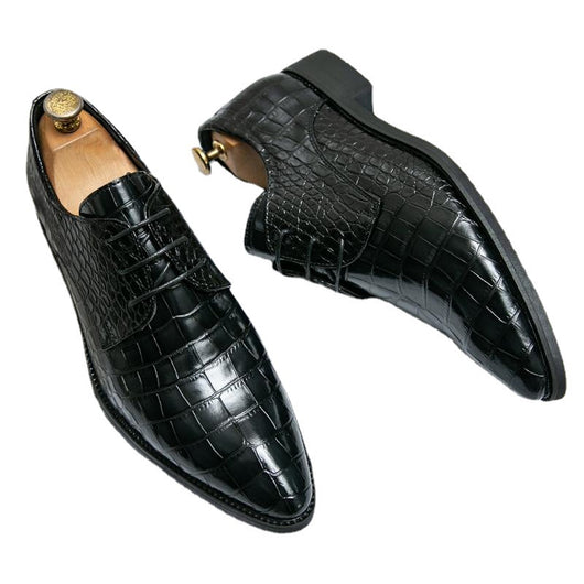 Zapatos de Cuero Formal Puntiagudo para Hombre - Elegancia Profesional - Image 5