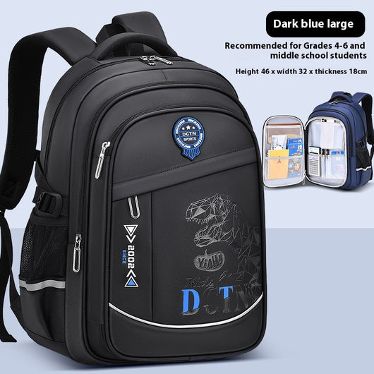 Mochila Escolar Ergonómica de Gran Capacidad con Múltiples Compartimentos - Image 9