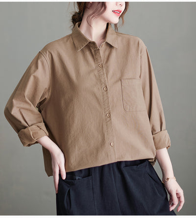 Blusa de Algodón Versátil y Cómoda para Combinar - Image 9