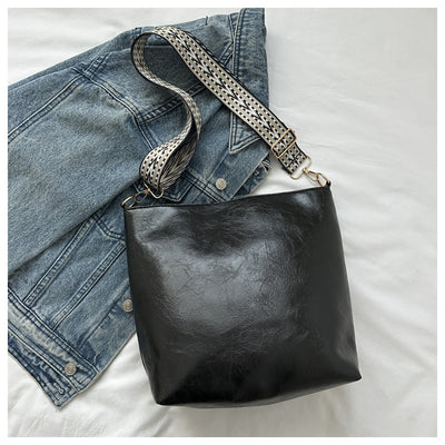 Bolso Bandolera Coreano con Correa Ancha para el Hombro - Image 9