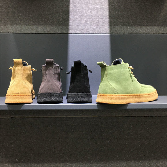 Zapatillas Altas Casuales de Suela Gruesa - Comodidad y Estilo en Un Paso