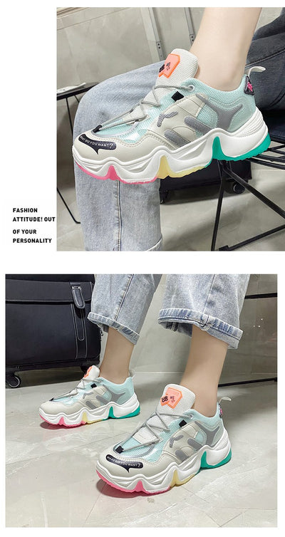 Zapatillas de Running Mesh Transpirables para Estudiantes - Image 16