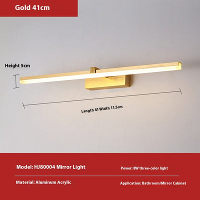 Lámpara LED Impermeable para Baño - Iluminación Inteligente para Espejo y Lavamanos - Image 6