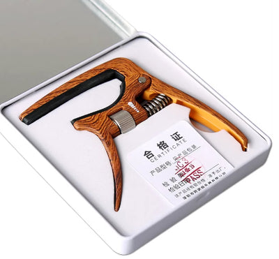 Guitarra Acústica Aroma Capo AC-30 de Madera Maciza - Image 17