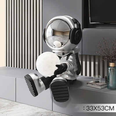 Lámpara Nocturna Astronauta - Decoración Moderna para Sala y Televisor - Image 4