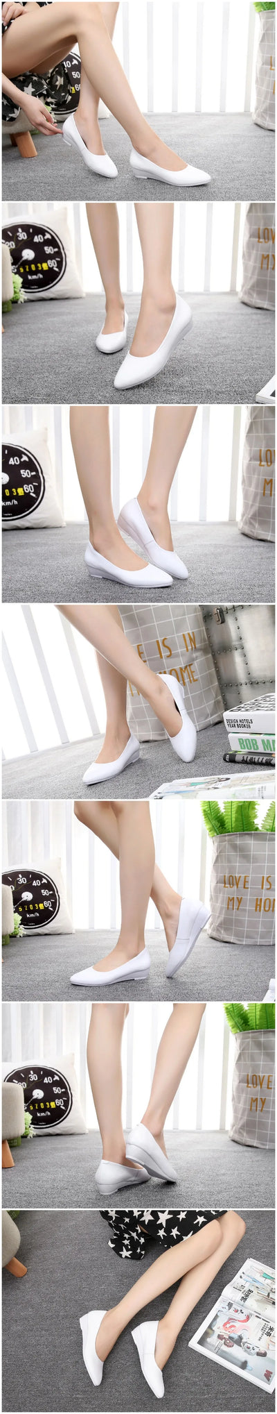 Zapatos Planos de Cuero con Suela Antideslizante y Comfort Total - Image 9