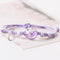 Dried Flower Specimen Preserved Flower Bracelet Couple Gift Morado Star SL0315