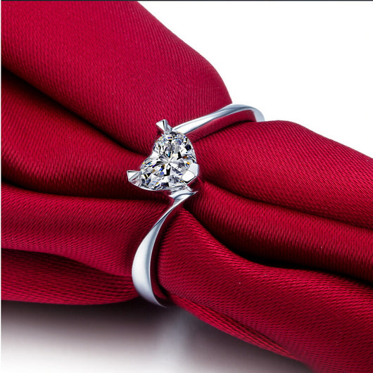 Anillo de Diamante para Mujer en Oro Blanco 950 - 30 Puntos - Image 4
