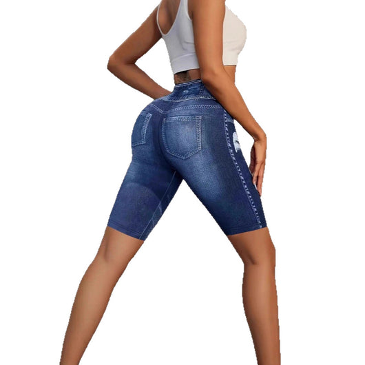 Capris Estampados Digitales con Efecto Levantador y Secado Rápido - Image 5