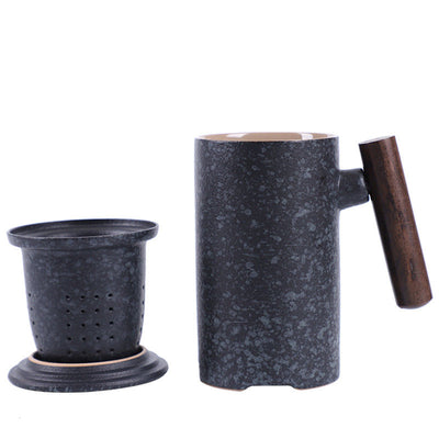 Juego de Té Cerámico Oficina Gran Capacidad con Filtro e Infusor - Image 10