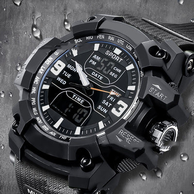 Reloj Deportivo Electrónico para Niños con Pantalla Luminosa Negro - Image 14