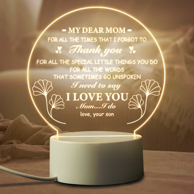 Lámpara LED Nocturna para Mamá - Luz Cálida de Cabecera - Image 35